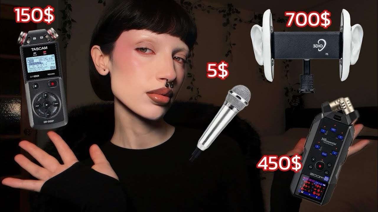 Mouth sounds Battle with All my Mics (6) ASMR