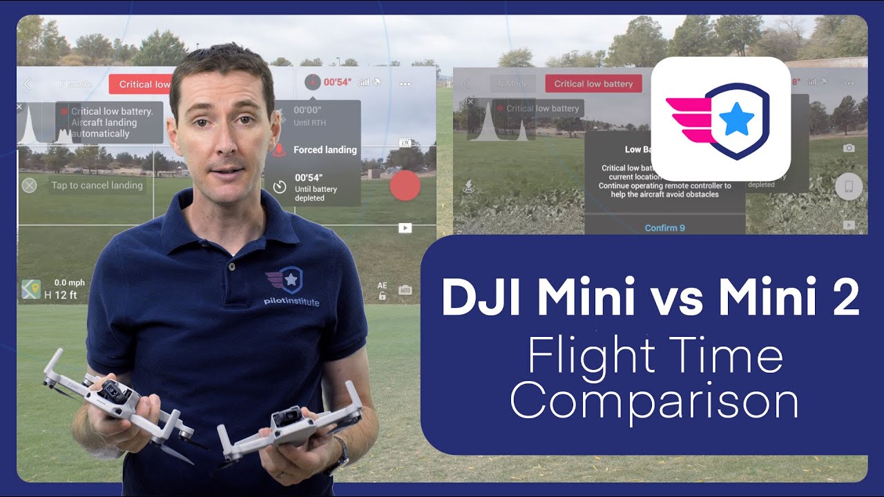 Mavic Mini vs Mini 2 Flight Time Test. 31 minutes or bust?