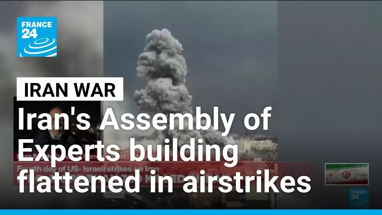 Israel, US strikes hit building of body to elect new Iran supreme leader • FRANCE 24 English