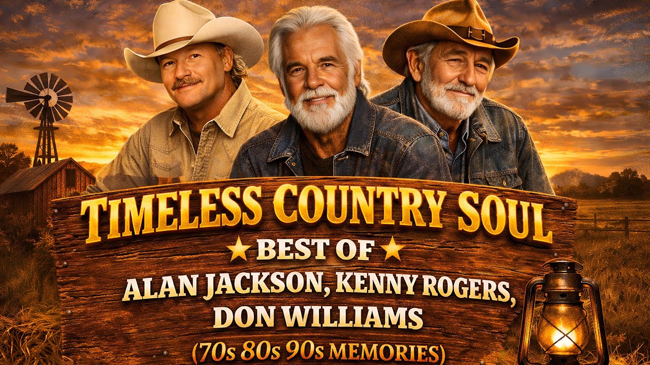 Timeless Country Soul ⭐ Best of Alan Jackson, Kenny Rogers, Don Williams (70s 80s 90s Memories)