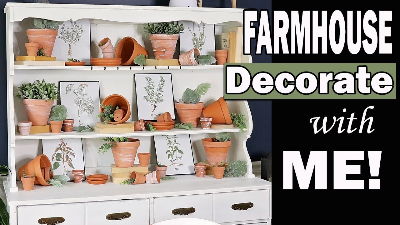 Farmhouse Decorating Ideas ⭐ Decorate with me 2019