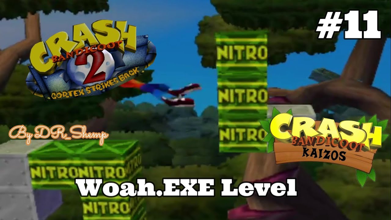 Crash Bandicoot 2 MOD Woah exe Níveis de 1 a 2 #11