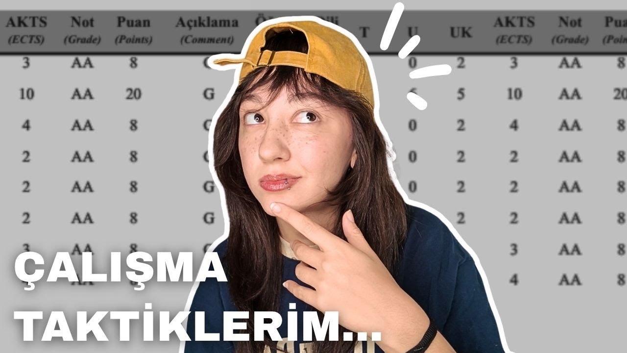 Üniversiteden Nasıl 3.71 Ortalama ile Mezun Oldum? I Çalışma Taktiklerim