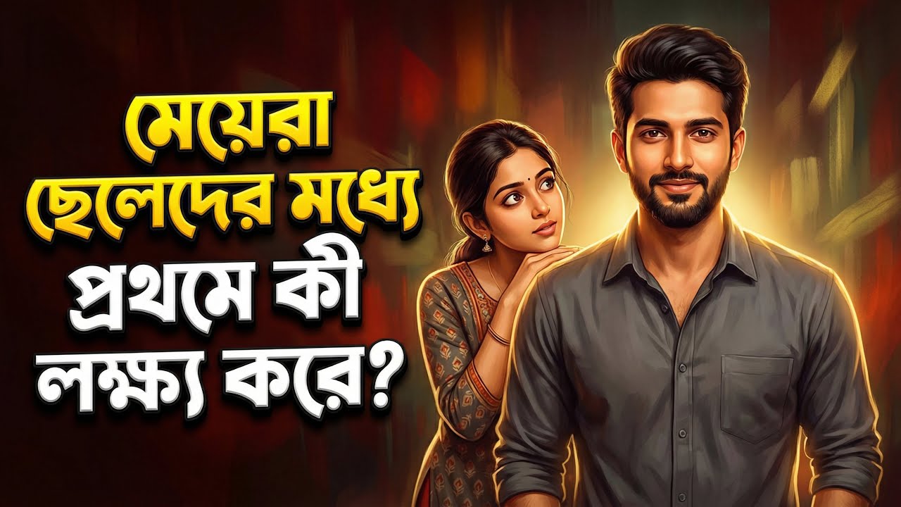 মেয়েরা ছেলেদের মধ্যে প্রথমে কী লক্ষ্য করে? | Female Psychology Explained | Bangla Motivation