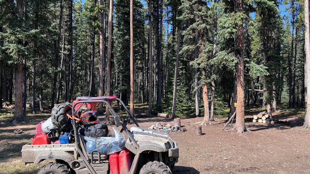 HOT TENT STOVE TALK/OVERLANDING ON CHINESE SxS.