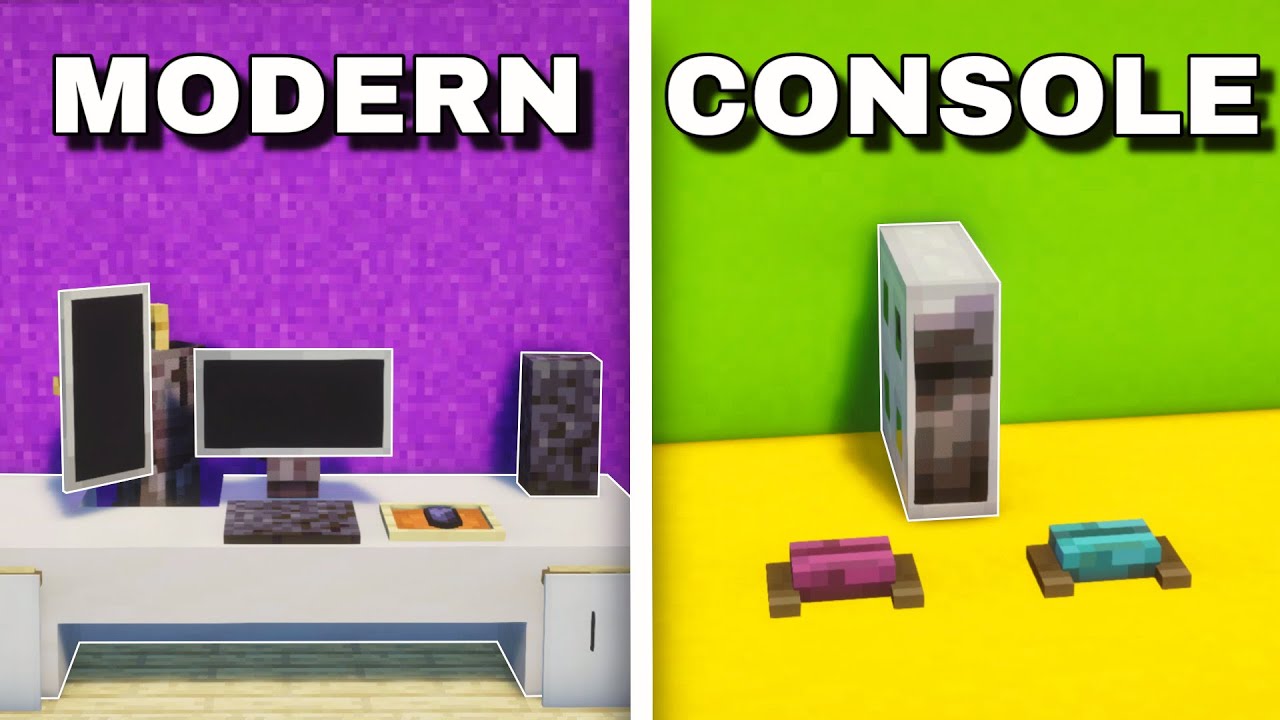 8 Gaming Room Builds You Need in Your Minecraft World 🎮