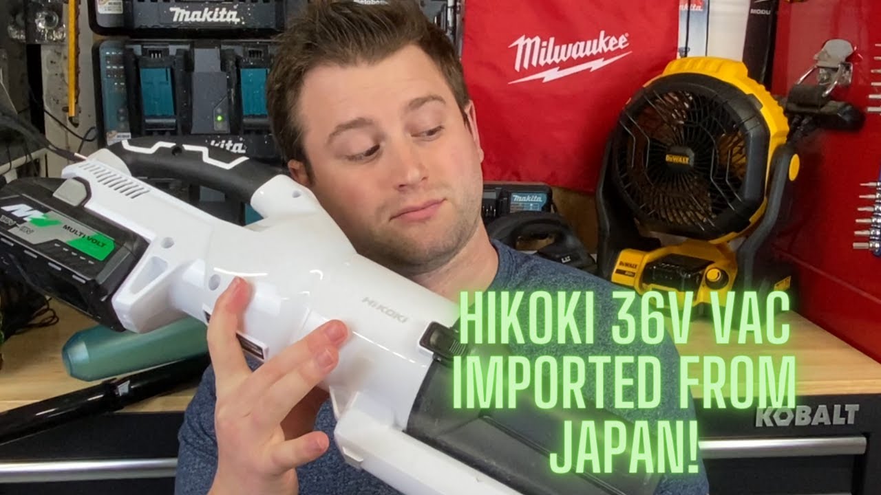 HiKOKI R36DB 36V Multi-Volt Cordless Vacuum Cleaner USA Review! | Imported Vacuum from Japan!