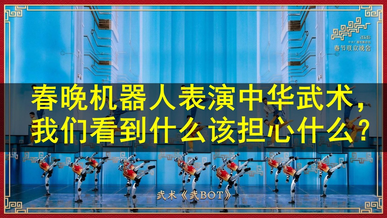 20260218 - 春晚机器人表演中华武术，我们看到什么该担心什么？