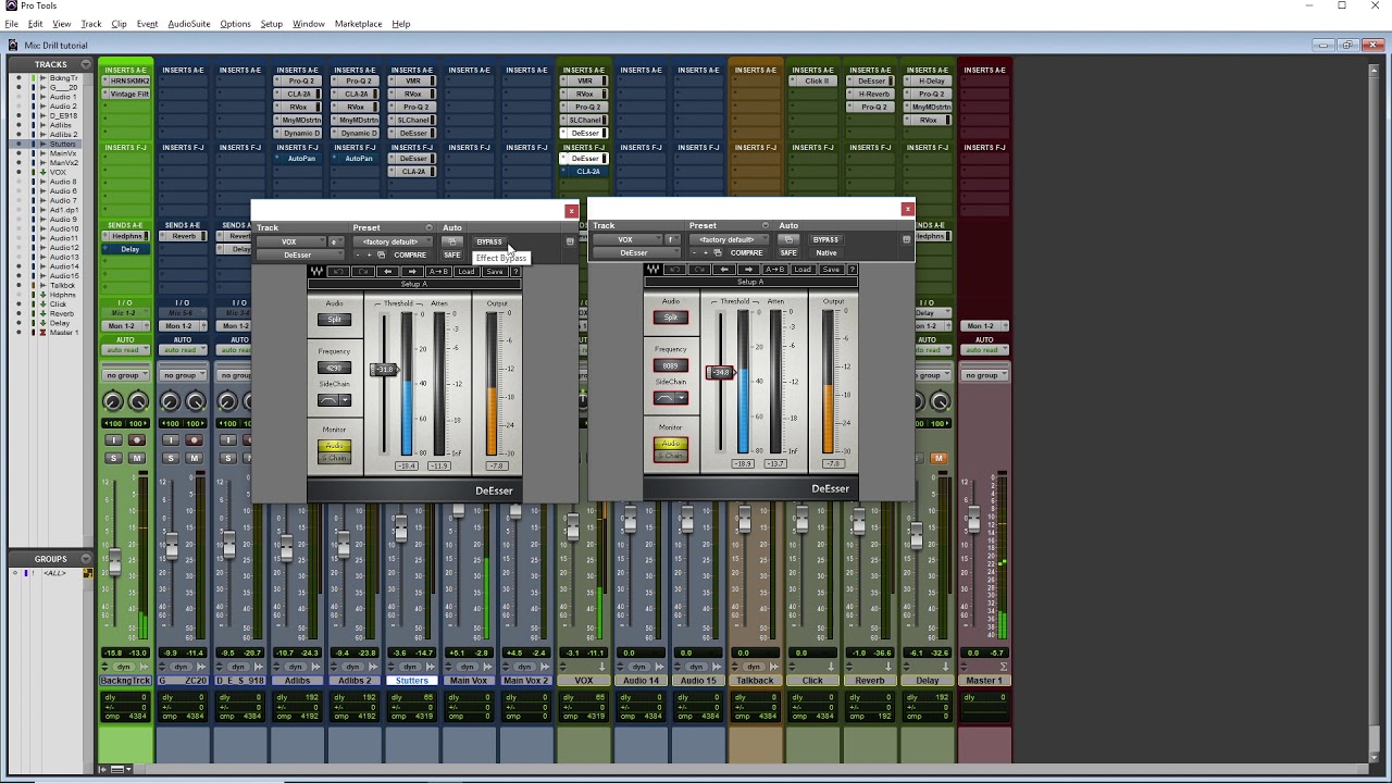 Mixing A Drill Song Using Only Waves - Adlibs & Vocal Stutters