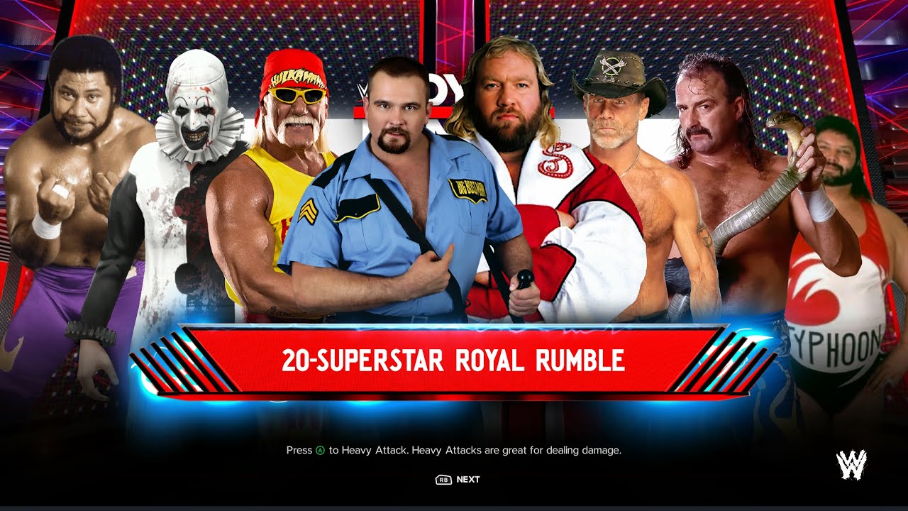 20 Man Royal Rumble from San Antonio, Texas