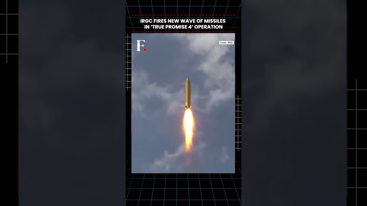 #FirstpostNews: IRGC Fires New Wave of Missiles in &lsquo;True Promise 4&rsquo; Operation | N18G