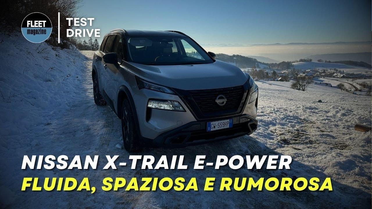 Nissan X-trail e-Power 2WD: molto pratica e fluida, ma il 3 cilindri si sente