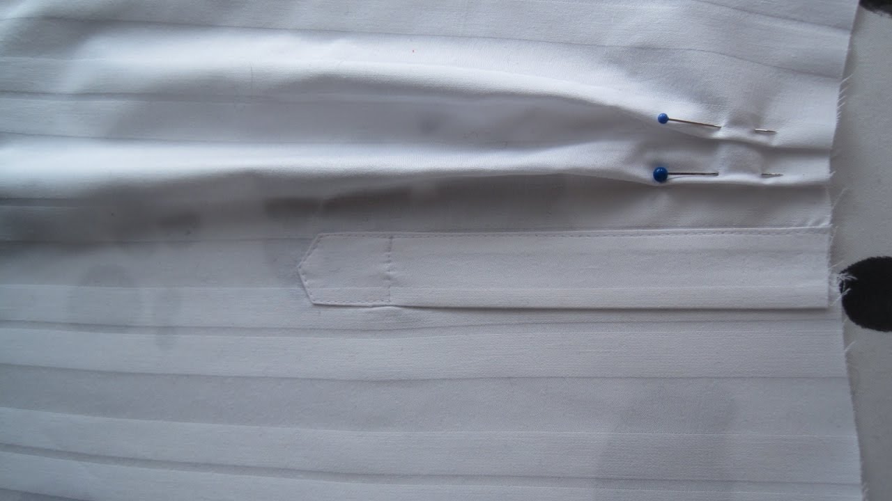 #4 Sy ett klassiskt ärmsprund till en blus eller skjorta!