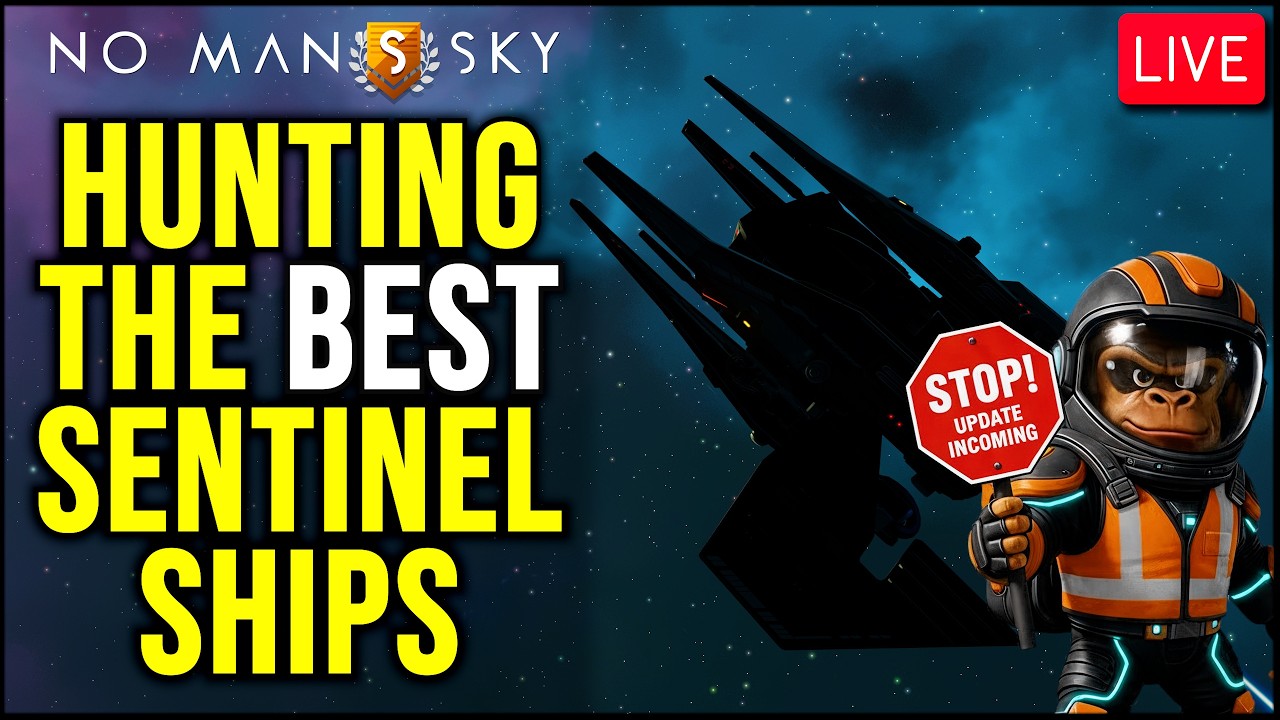 🦺LIVE: Sentinel Ship Hunting - Best Ships Only - No Man's Sky