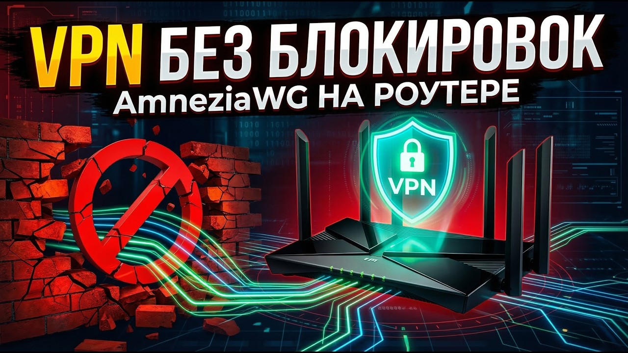 VPN на Роутере за 5 Минут 2026 — Полная Настройка для Всего Дома