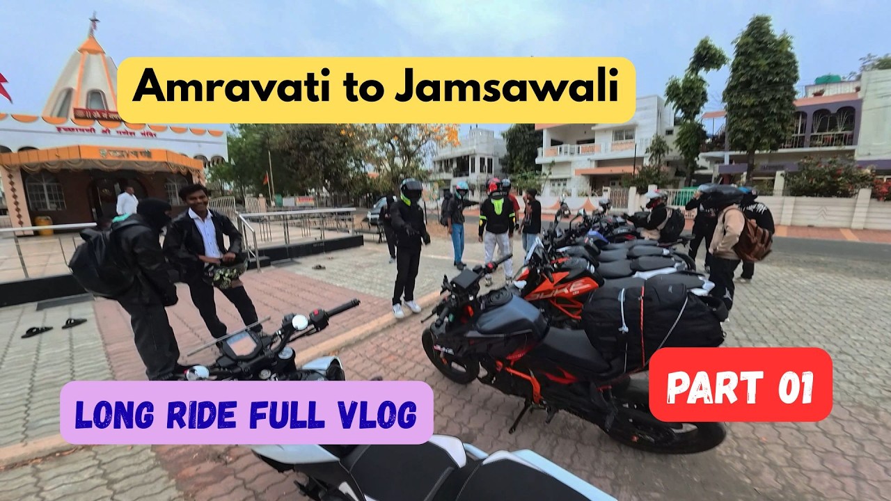 Long Ride Begins! Amravati to Chhindwara | Panchmarhi Vlog Part - 01 2026