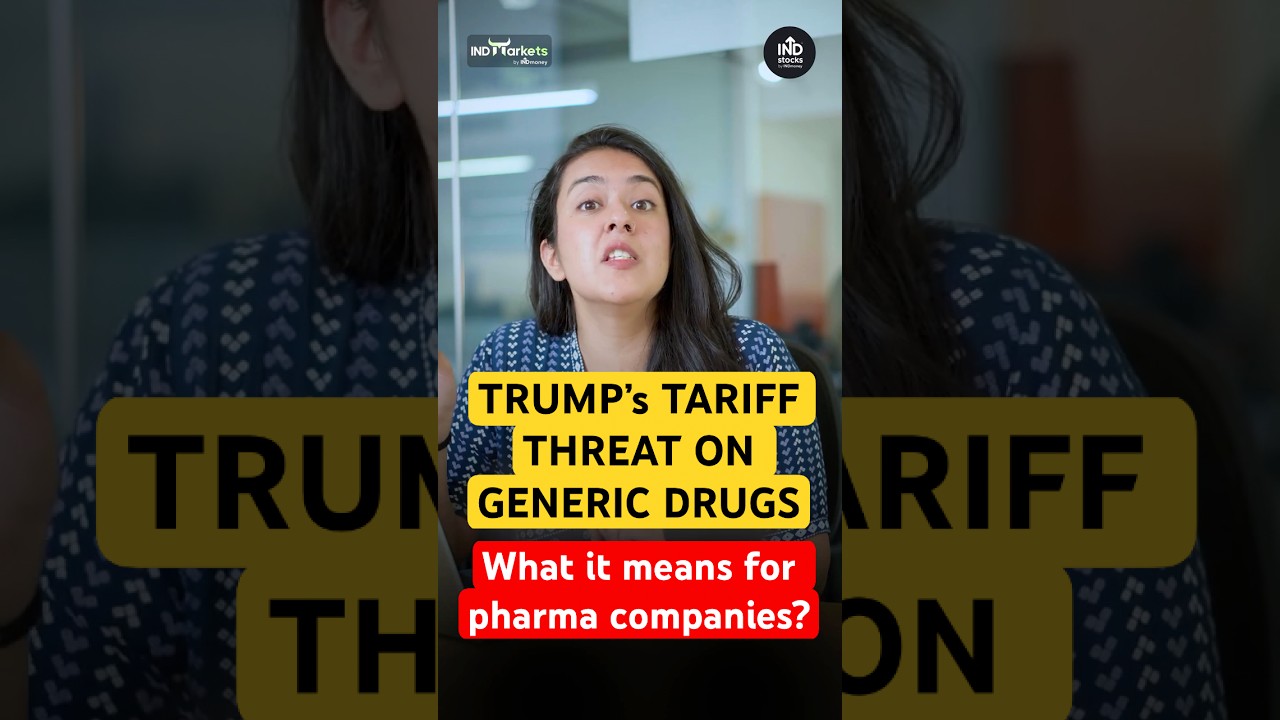US Tariff on Generic Medicines: Will Indian Pharma Stocks Crash?
