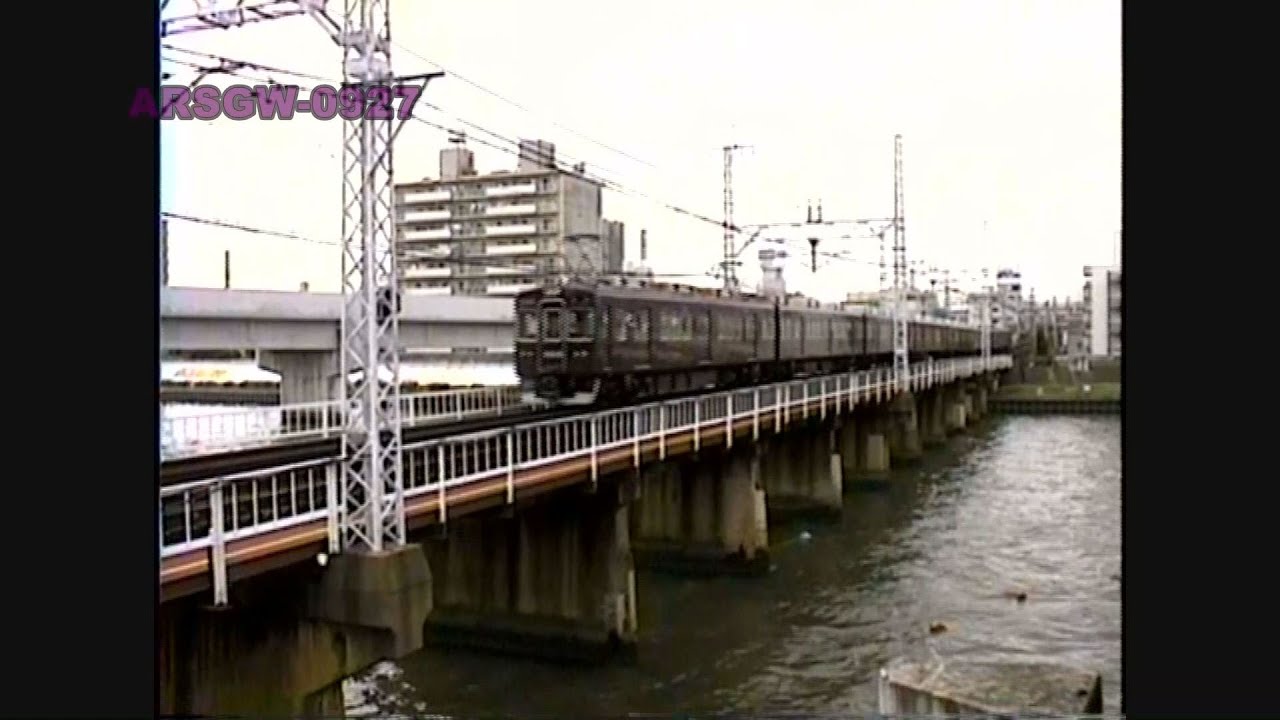 【阪急電車】三国駅（旧）【宝塚線】Arsgw-0927　MIKUNI station (old), Hankyu railways.