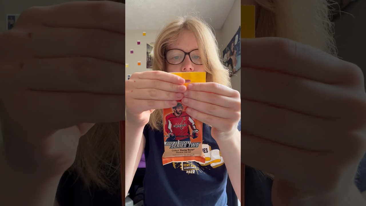 ASMR Hockey Card Pack Ripping