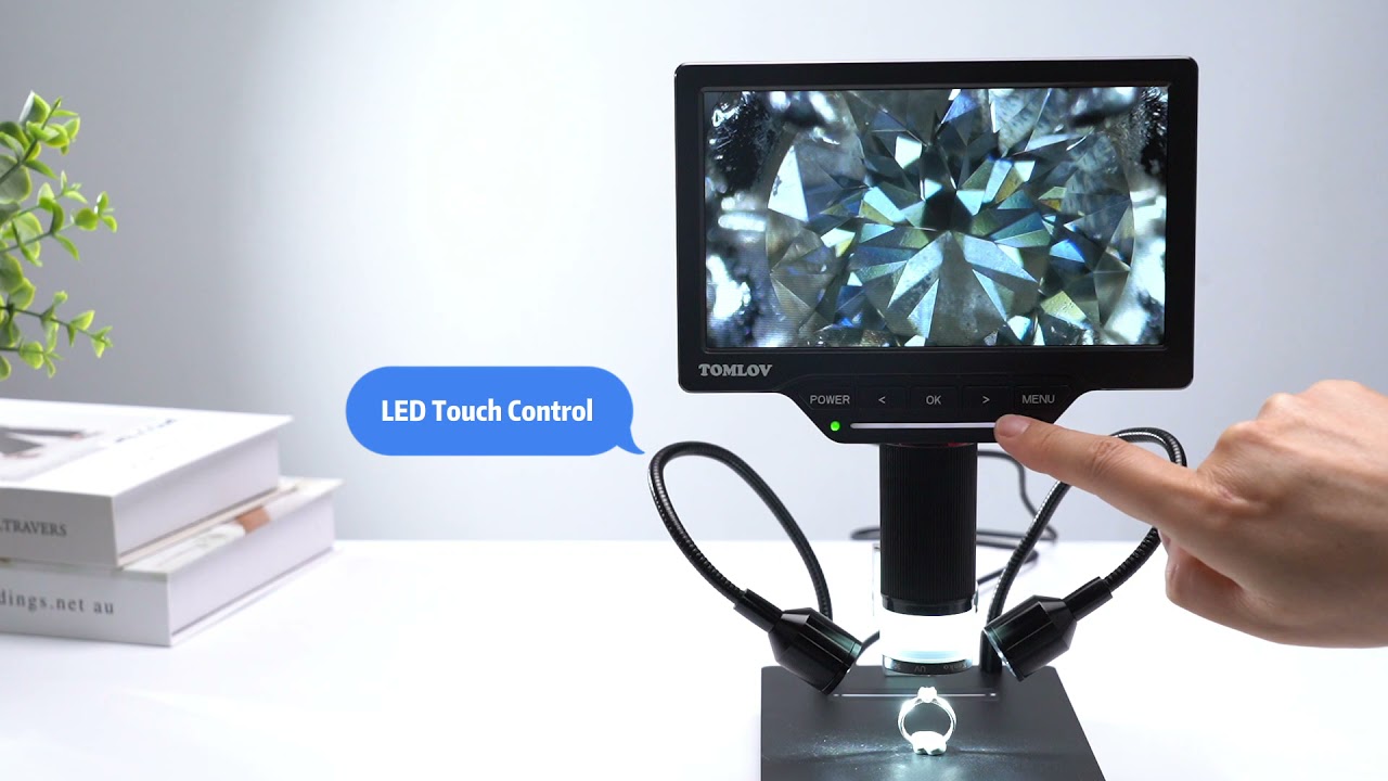 Tomlov DM201 Comes with Touch Control LED Lights