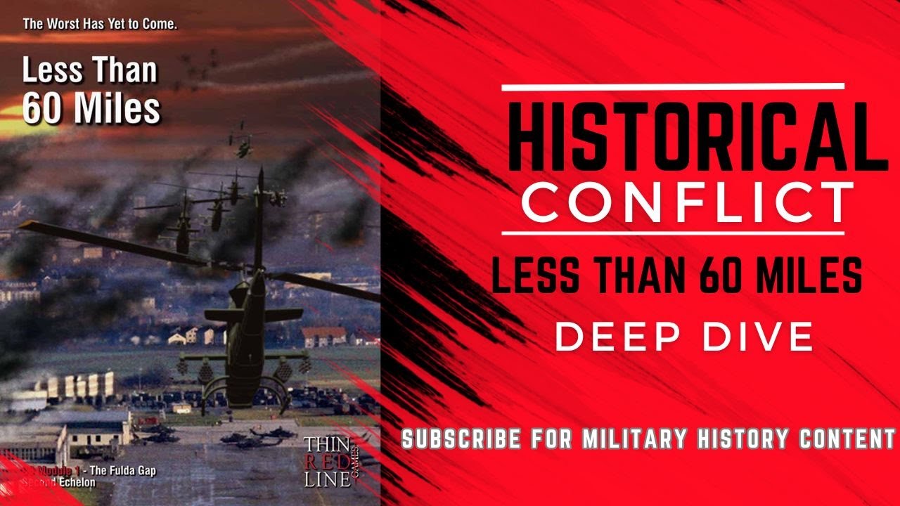 Less Than 60 Miles Deep Dive - Thin Red Line Games #ww2 #ww2history #wargames #boardgaming