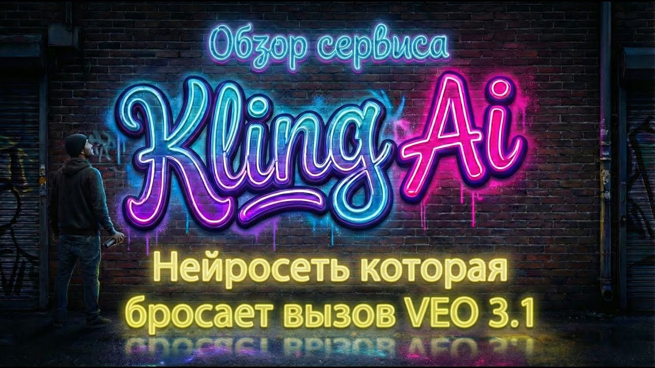 Как работать в  Kling Ai Новая версия Kлинг O1 и Video 2,6. Нейросеть которая бросает вызов Veo 3.1