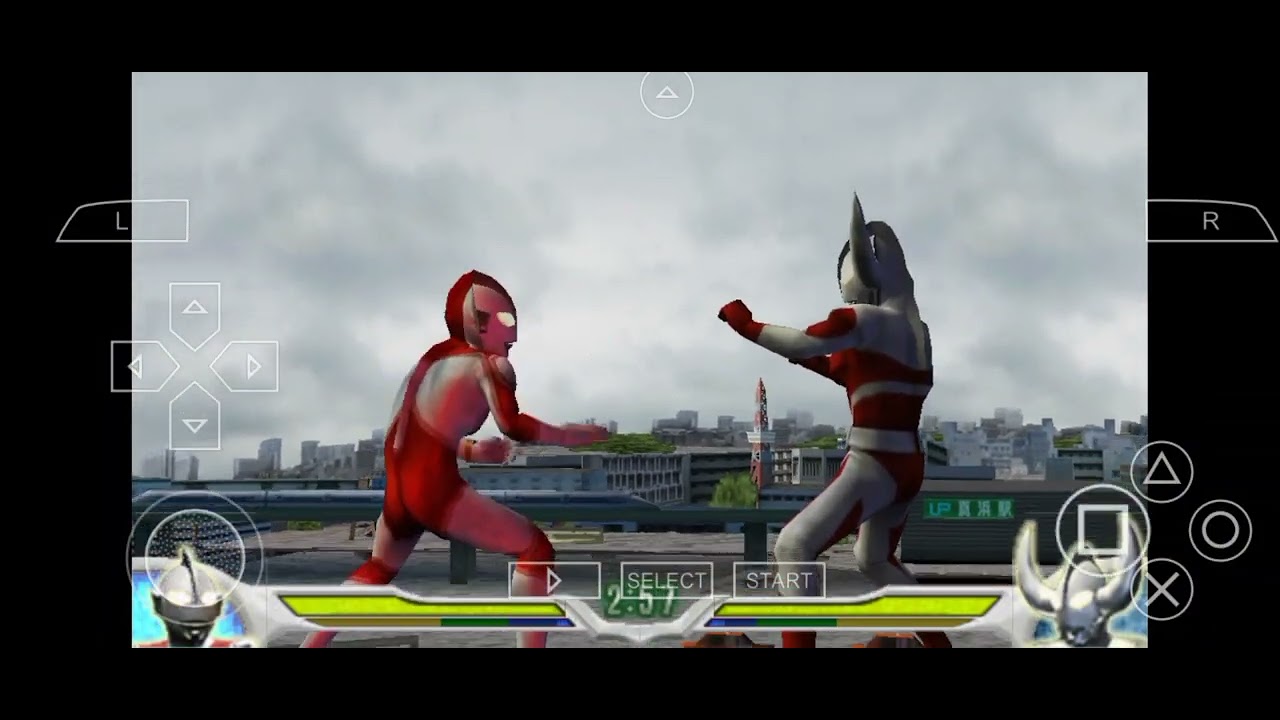 Ultraman jack di ultraman fighting evolution 0 vs cpu