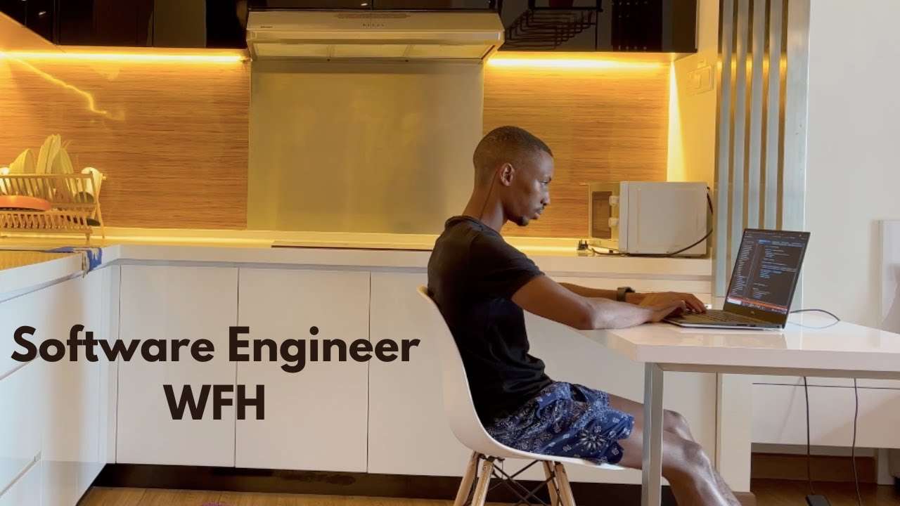 REALISTIC day in the life of a software engineer working from home | South African in Asia