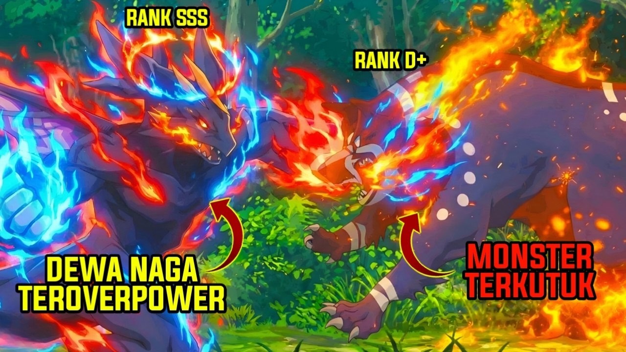 BEREINKARNASI KE ISEKAI MALAH JADI NAGA TAPI PUNYA KEKUATAN OVERPOWER Episode 1-8