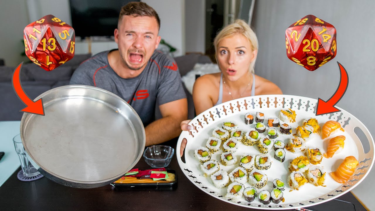 W&uuml;rfel bestimmt Essen aber bei ungeraden Zahlen darf man nicht essen | 24H Challenge