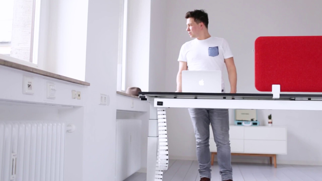 So verbessern h&ouml;henverstellbare Tische mit Desk-Control&trade; deine Gesundheit