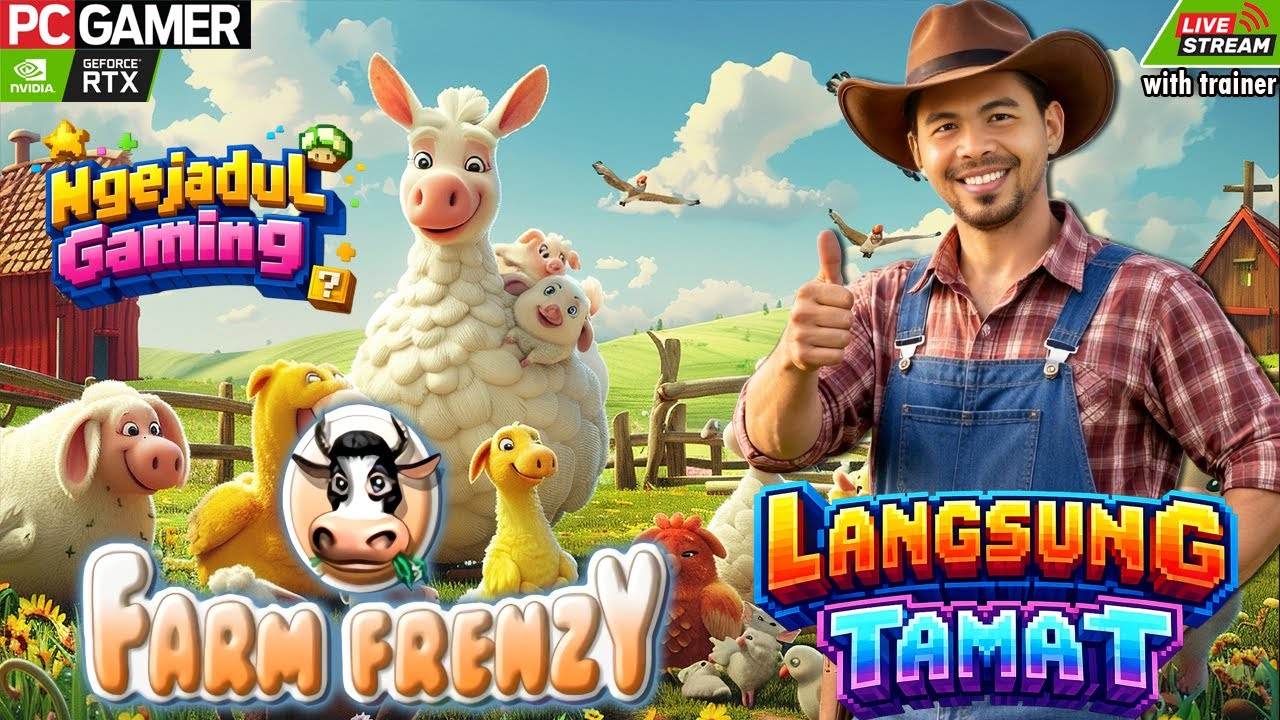 BEBEK DAN AYAM KOK MAKAN RUMPUT? GILA! DAPAT SEGINI DARI PENJUALANNYA #gamechild  #livegaming
