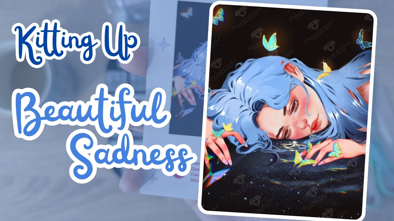 KITTING UP  Beautiful Sadness by Anniversse | Real time - No talking - ASMR satisfying and relaxing
