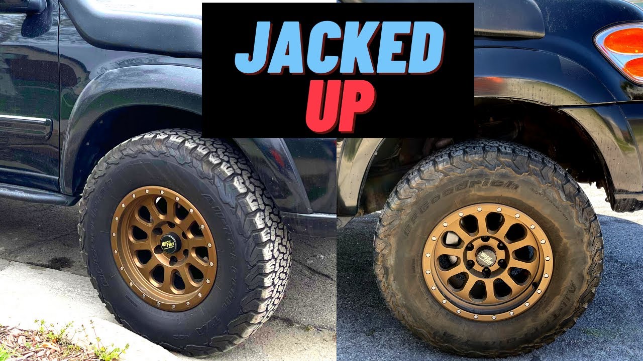 How To Lift a 1st Gen Toyota Sequoia!  3” inch Body Lift   Budget Overlanding