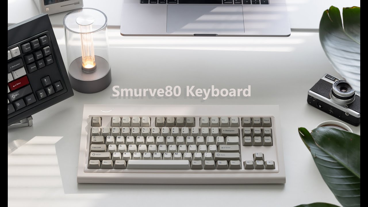 Smurve80 Keyboard - Curve Plate - Solenoid - Classic 