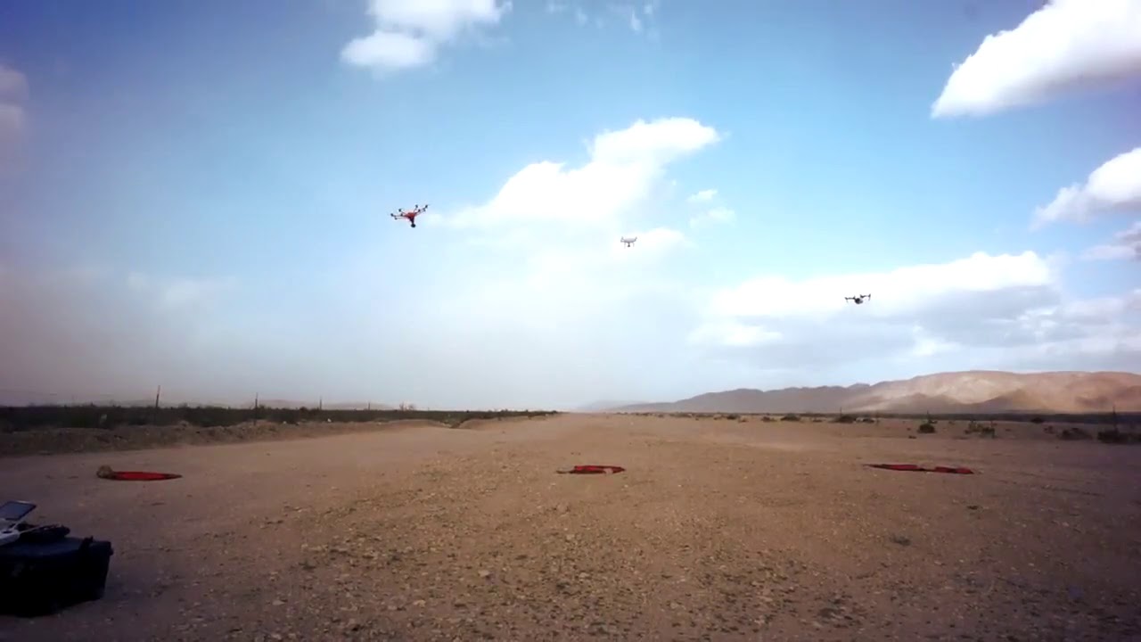 Wind test comparsion Typhoon H520 and Dji drones