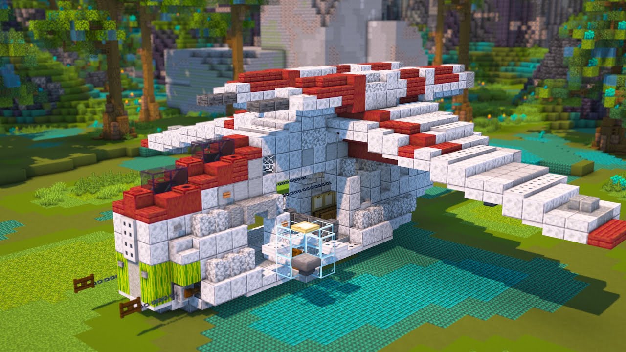 Republic Gunship LAAT | Minecraft Star Wars Tutorial