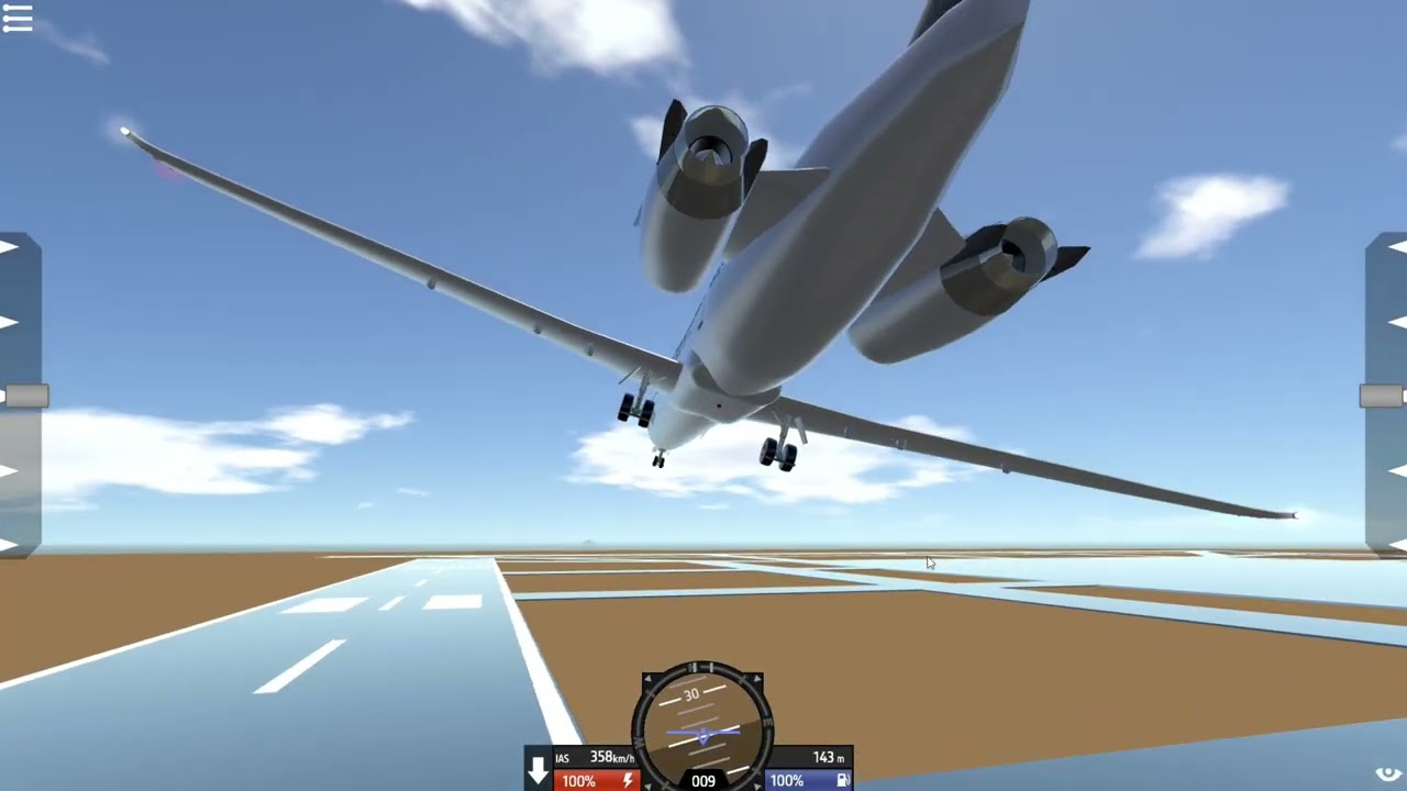 plane crashes that stalled on simpleplanes