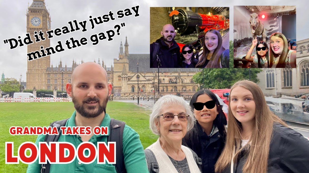 Grandma Comes to London | Harry Potter Studio Tour, British Museum, Camden Market