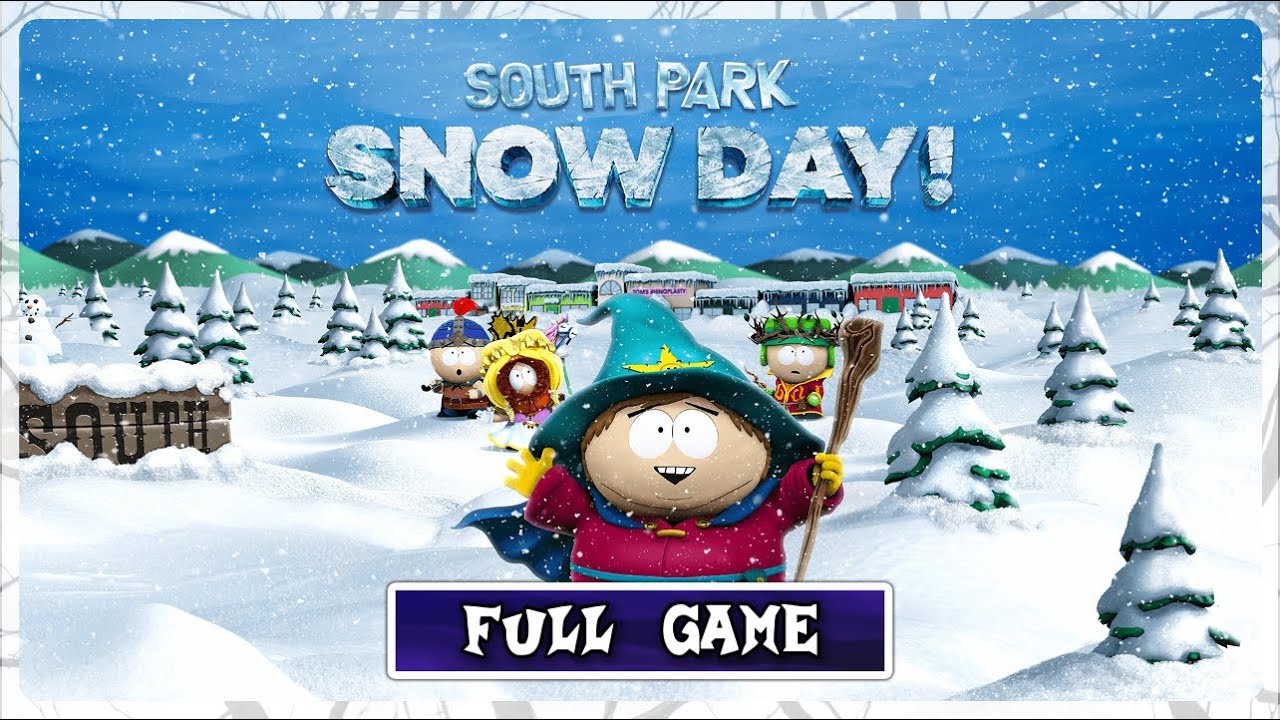 South Park Snow Day • Gameplay Walkthrough Full Game • No Commentary
