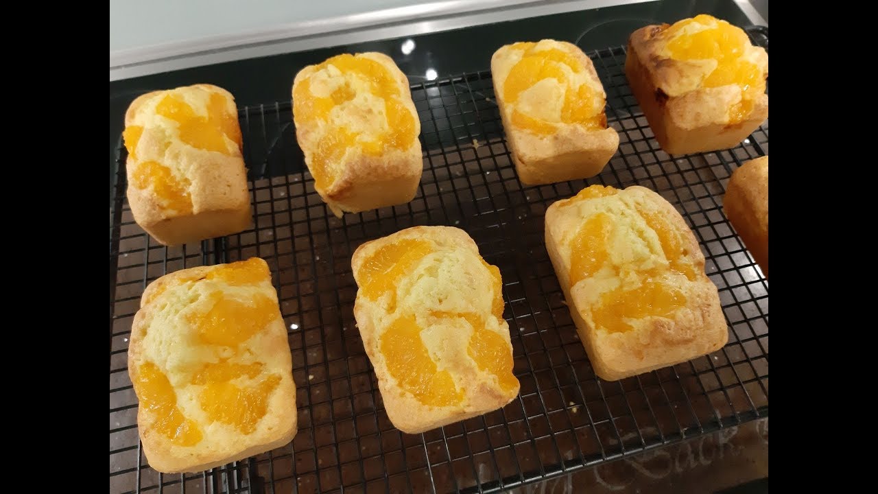 Mini Mandarinen Kuchen aus der neuen Mini Kuchenform