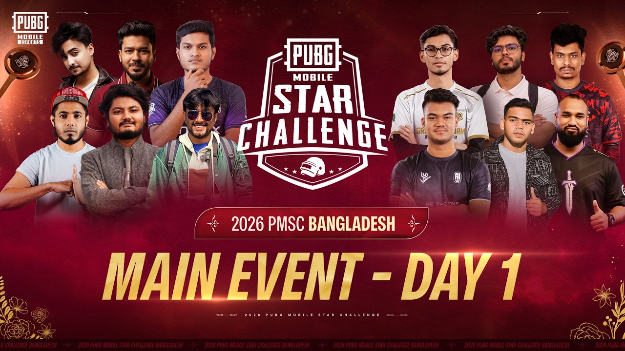 2026 PUBG Mobile Star Challenge Bangladesh | LIVE | Day 1 | Final Showdown