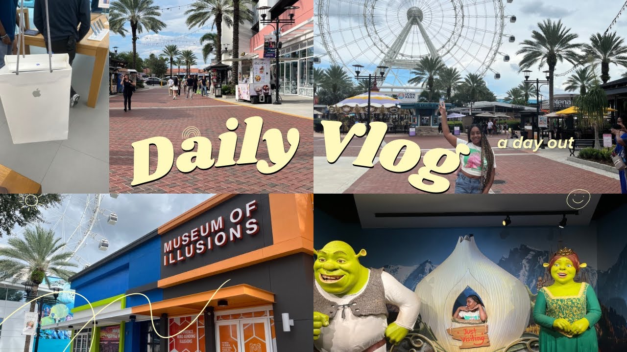 Daily Vlog | Vacation Shopping Spree + Family Fun at Icon Park! #iconpark #dailyvlog #ipad11