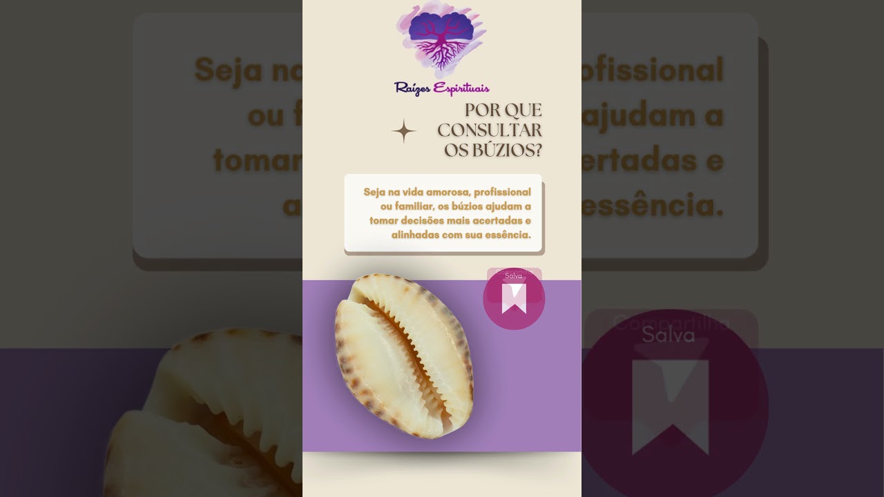 Por que jogar b&uacute;zios? #ra&iacute;zesespirituais #jogodebuzios