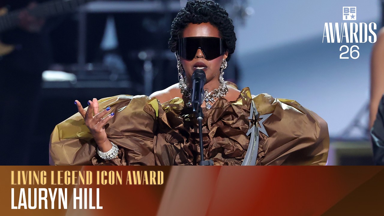 Lauryn Hill Delivers an Emotional Living Legend Icon Award Speech | BET Awards '26