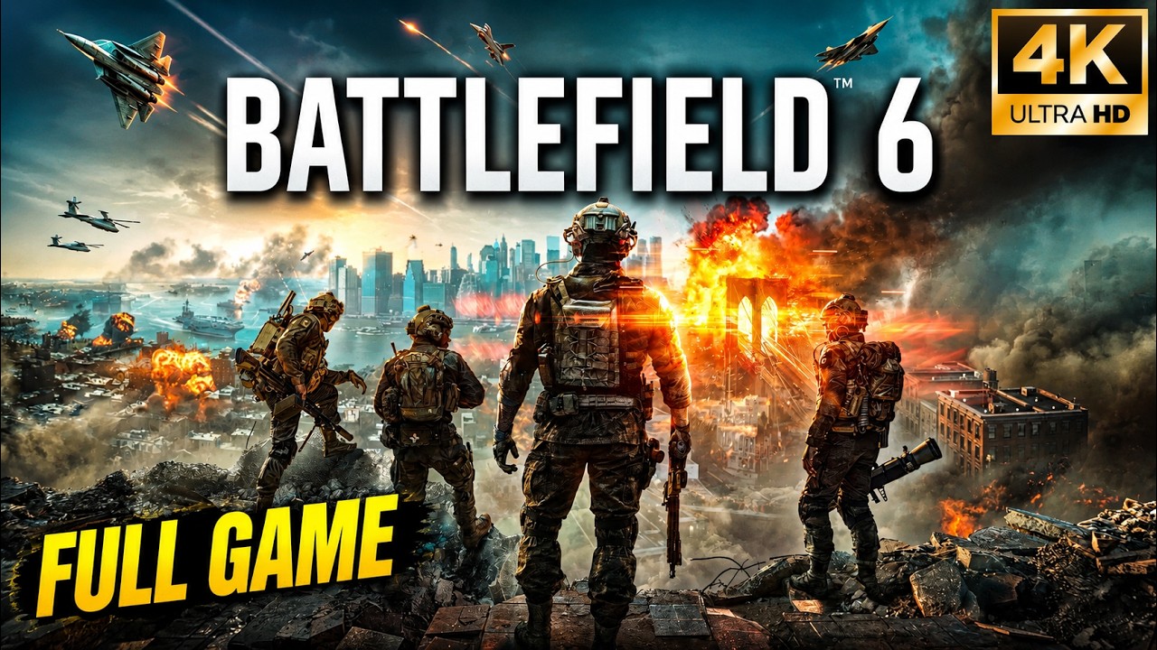 Battlefield 6 Full Story Gameplay Walkthrough | Complete Campaign (4K 60FPS, PC, No Commentary)