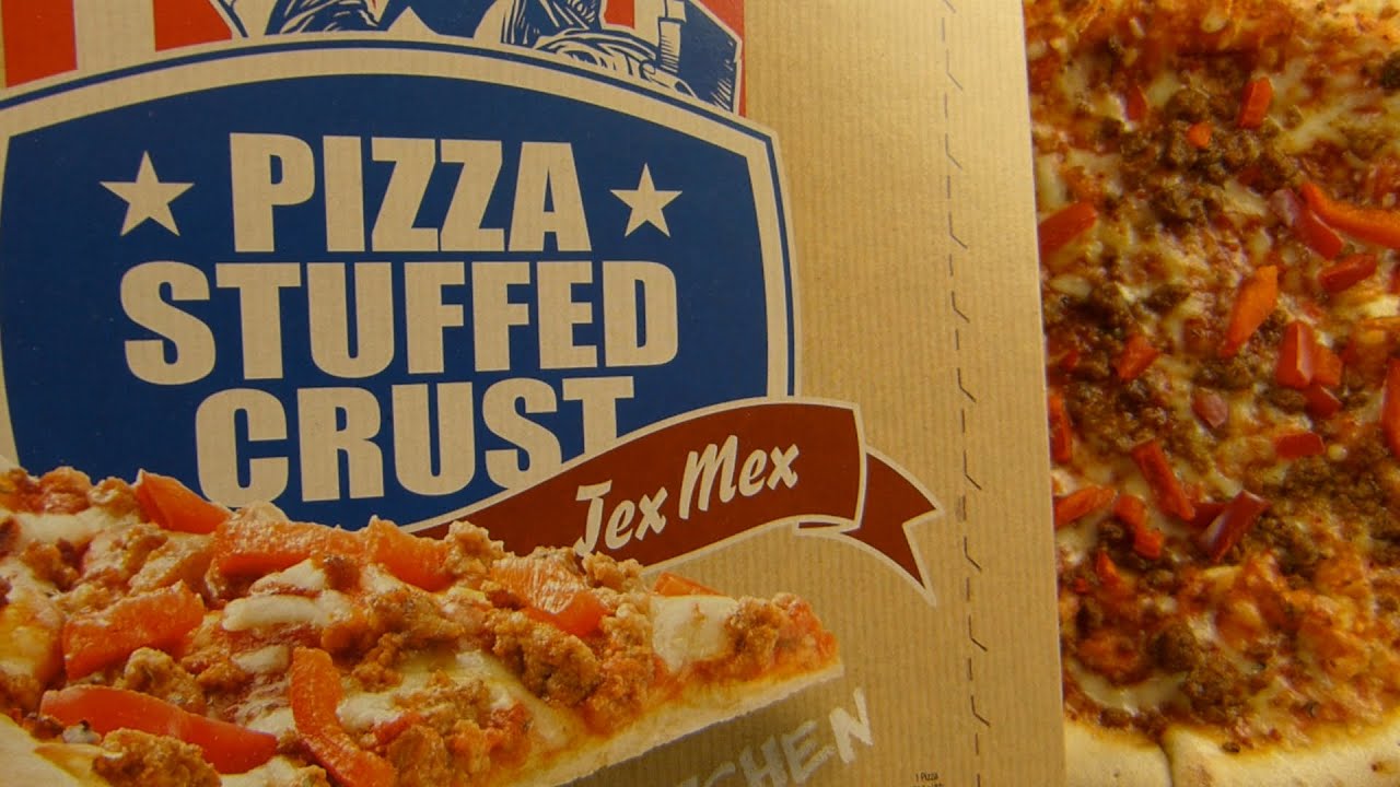 Freiberger - Pizza Stuffed Crust Tex Mex ( Sausage In The Crust! :)