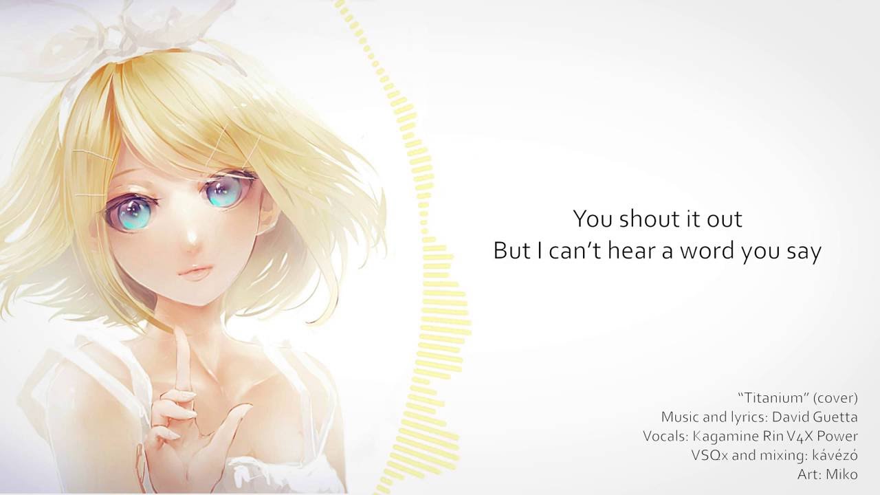 [Vocaloid Cover] Titanium - Kagamine Rin V4X