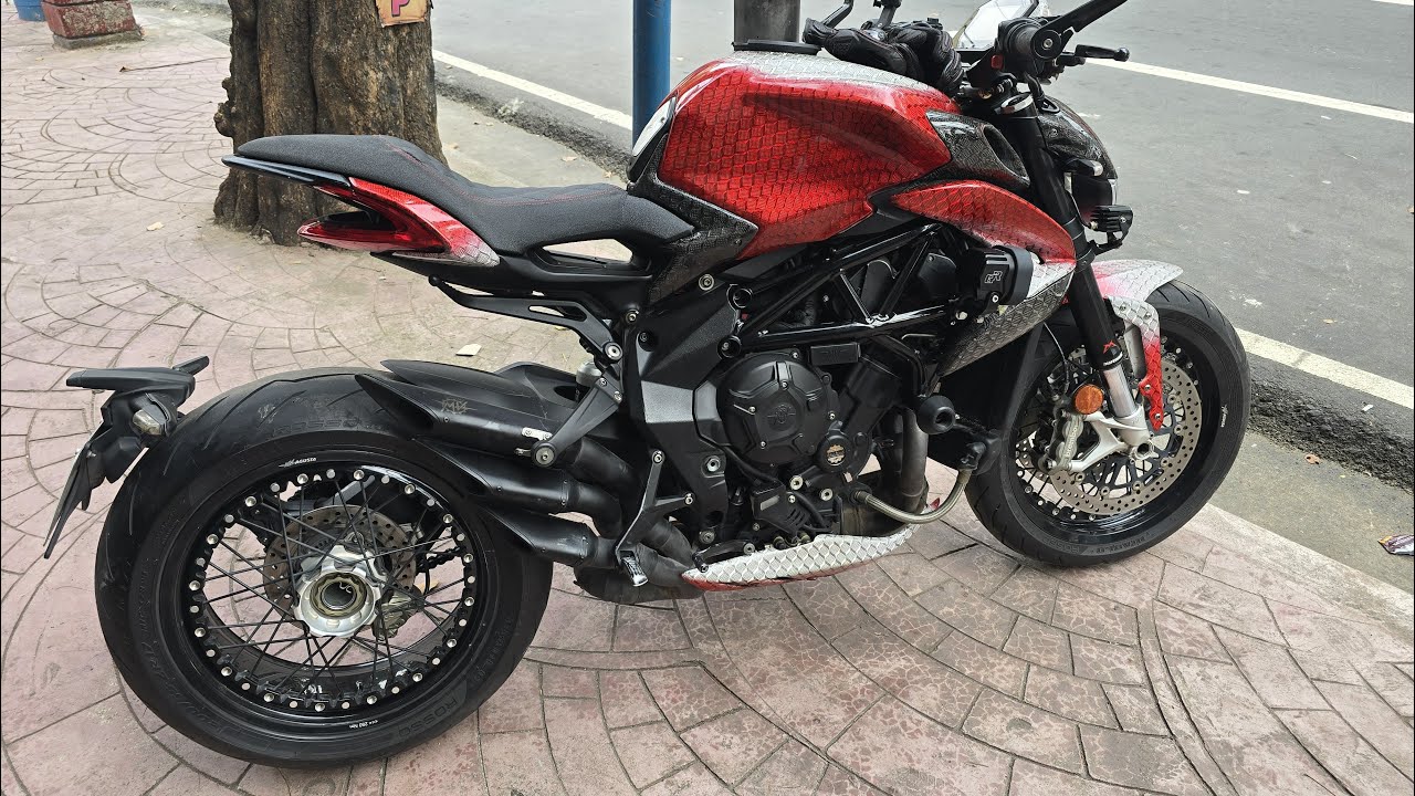 4K POV RIDE | MV AGUSTA DRAGSTER 800RR | RAW SOUND | QUICK RIDE