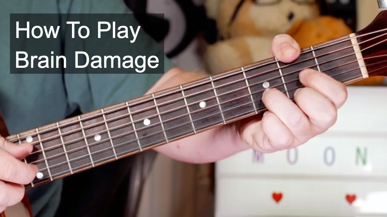 'Brain Damage' Pink Floyd Acoustic Guitar Lesson